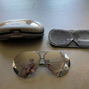 Porsche Carrera Sunglasses 🔥 - Black & grey lens